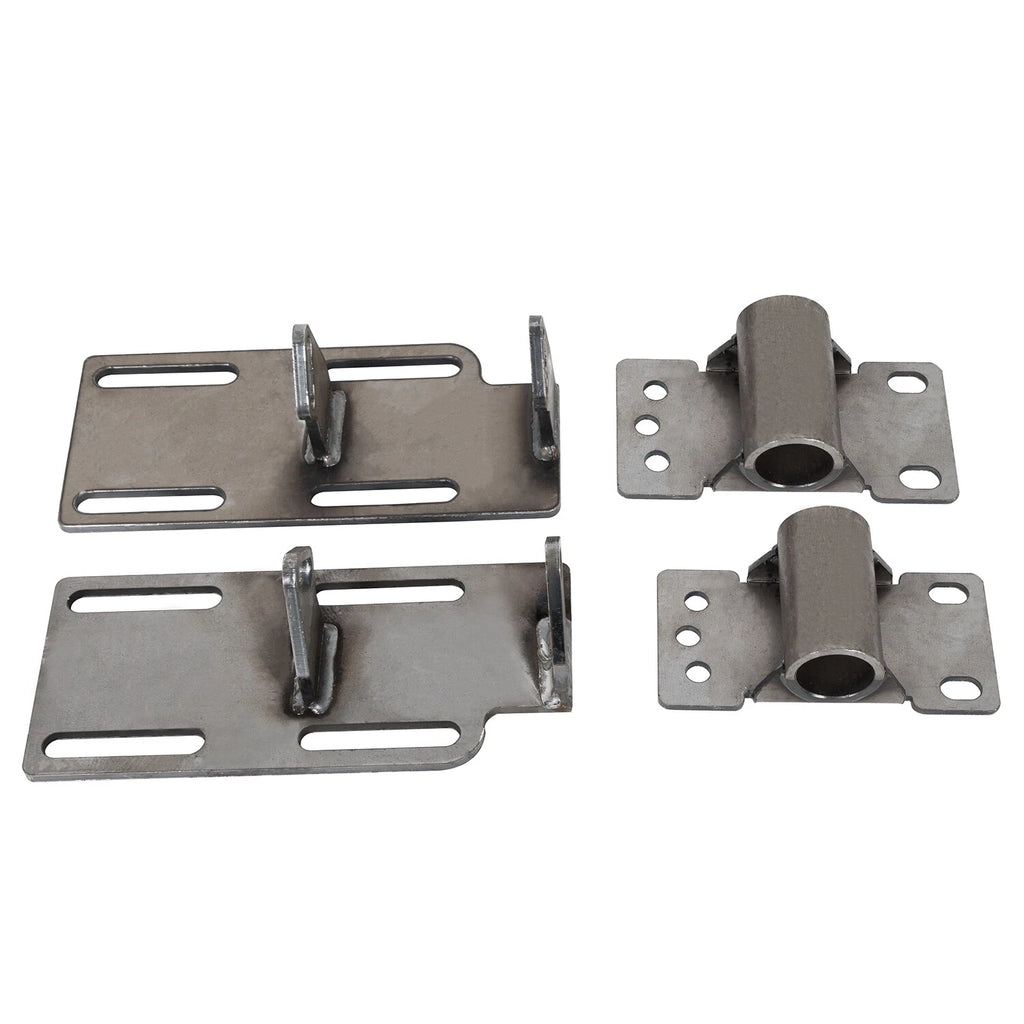 Engine Mount Adapter Swap Kit for C1500 K5 2WD (88–99) LSx LS1 Raw Steel