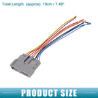 Set of 1 Car Stereo CD Player Receiver Wiring Harness for Ford Crown (1986–2004) 724117875961