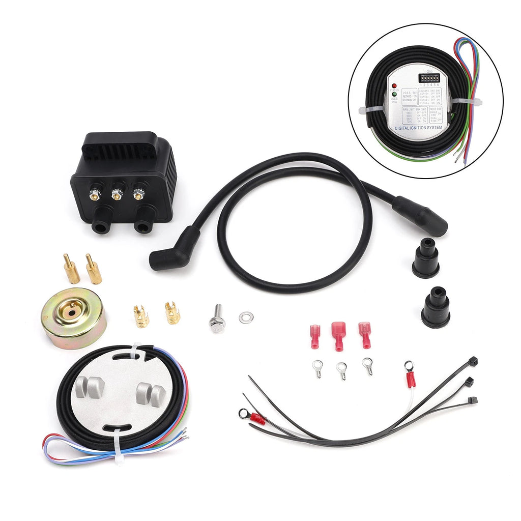 2X Fire Electronic Ignition Kit for Big Twin Models (1970–1999)