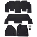 All Weather TPE Floor Mats for Chrysler Pacifica (2017–2025) Black