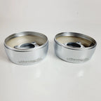 Screamin Eagle Satin Chrome Muffler End Caps for Harley Fat Bob (2018–2023) 65100123