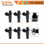 Set of 6 Fuel Injectors for Cadillac SRX 3.6L (2004–2007) & Buick Rendezvous (2004–2006)