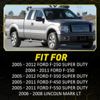 Set of 2 Black Dashboard Mat Covers for Chevy Tahoe/Suburban (2007–2014)