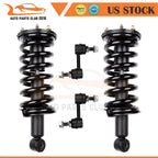 Front Suspension Struts Sway Bar Links 4pc Kit for Nissan Titan Armada (2004–2012)