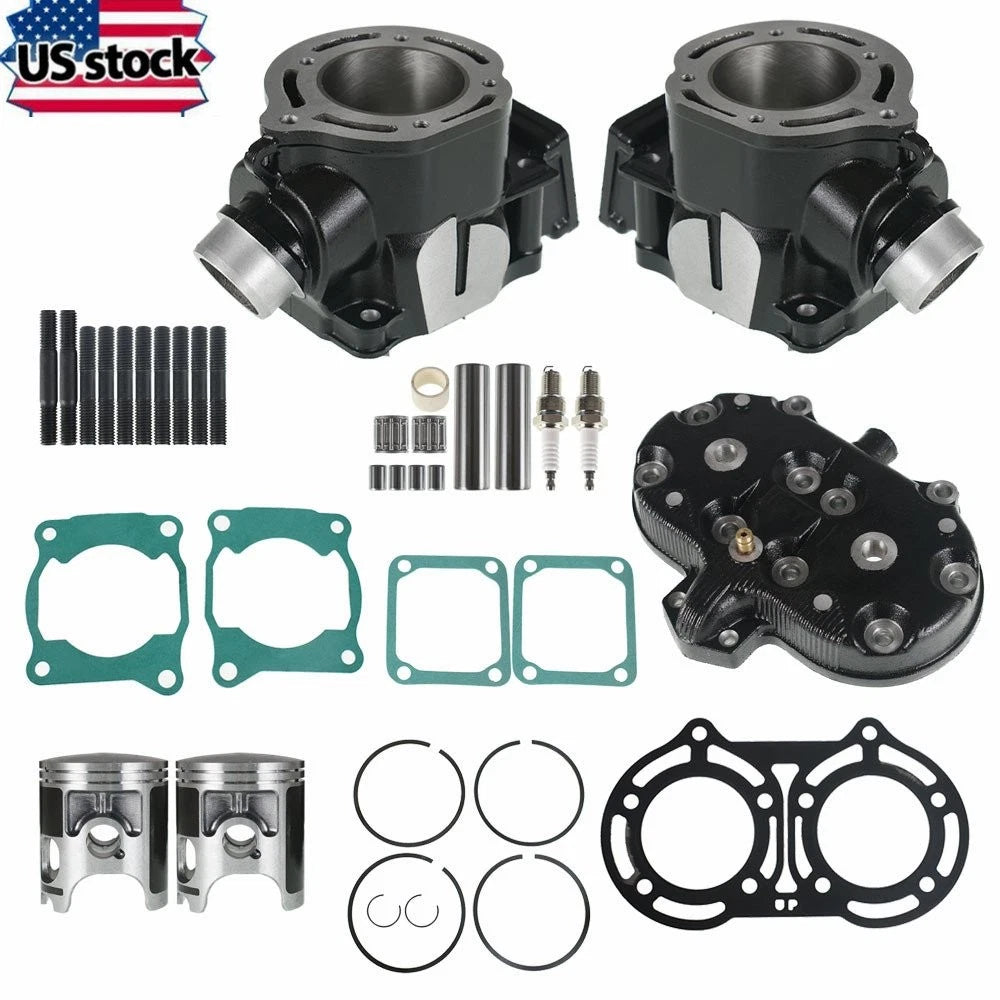 Top End Kit for Yamaha Banshee 350 (1987–2006) - Cylinder Head, Piston, Gasket