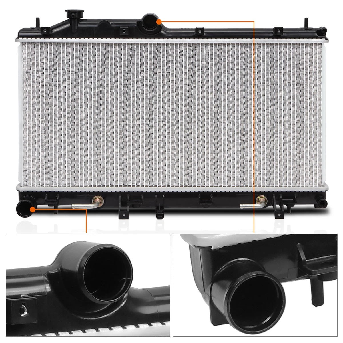 Full Aluminum Radiator for Subaru Forester 2.5 Turbo (2009–2013) DPI-13095
