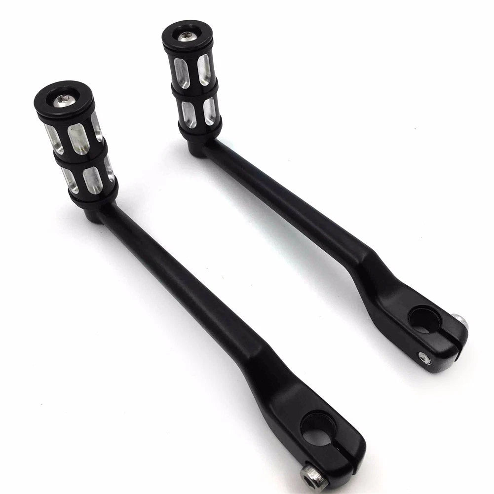 Black Heel Toe Shift Levers w/ Shifter Peg for Harley Trike Tri Glide (2014–2023)