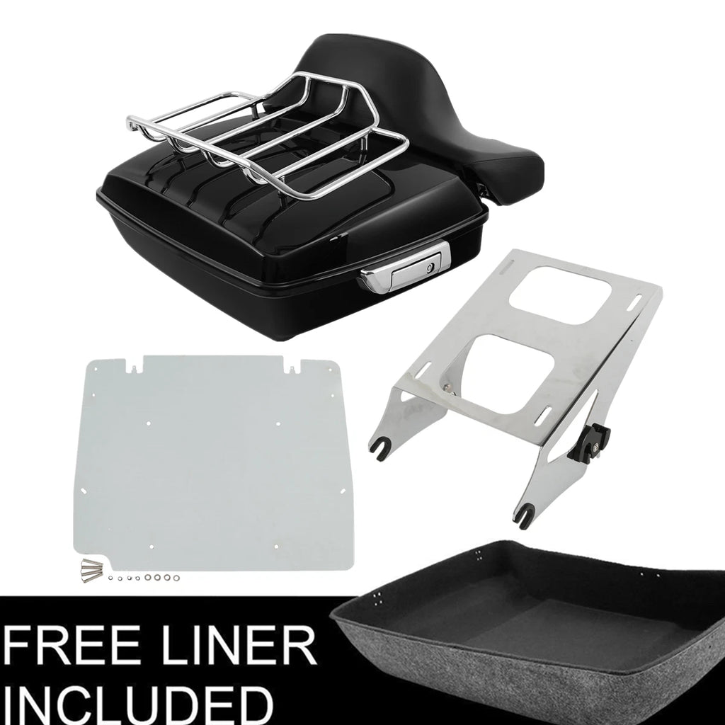 Trunk Mount Rack Pad Base Plate for Harley Touring FLHT FLHX (2014–2025)