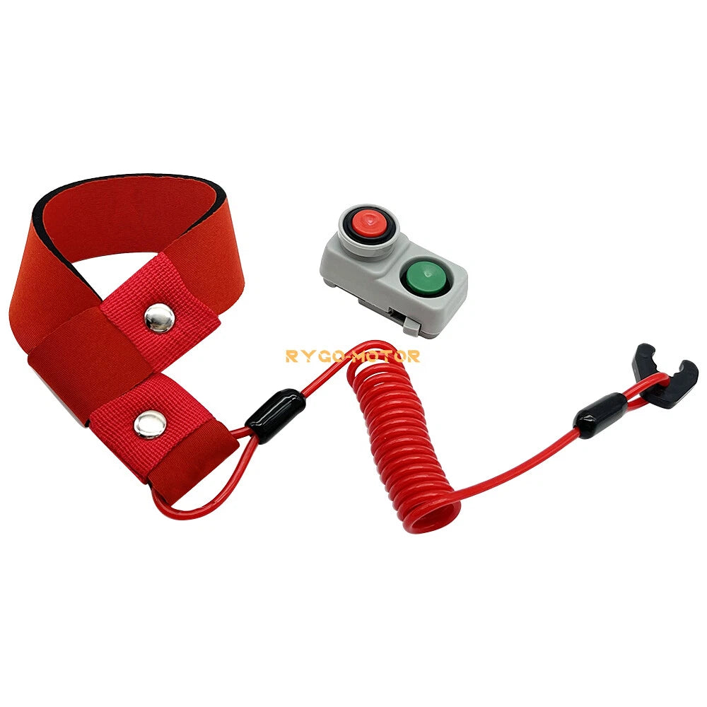 Safety Tether Lanyard Kill Switch for Kawasaki Jet Ski JS750 (1992–2002)