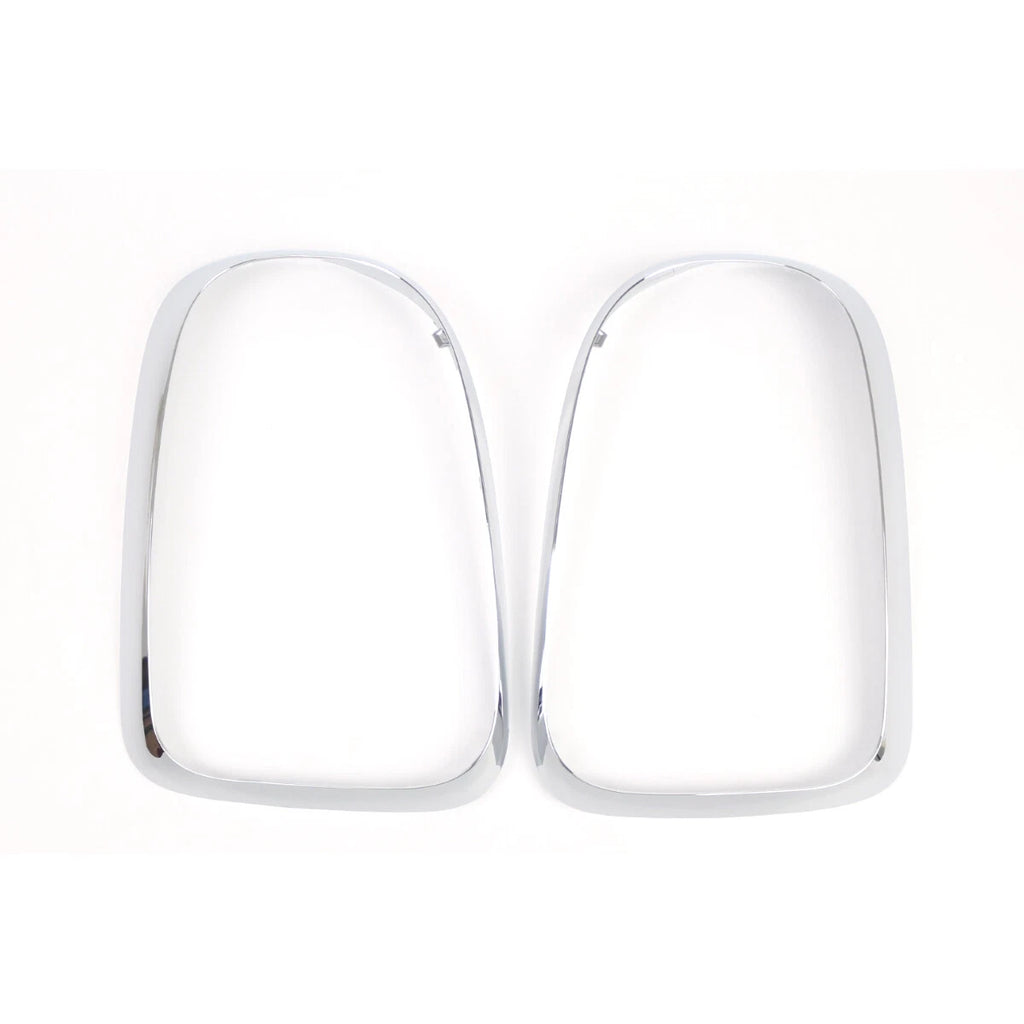 Set of 2 Tail Light Ring Bezel Trim for MINI Cooper Countryman (2017–2023) Chrome ABS