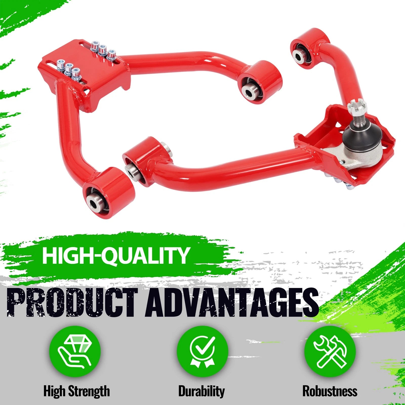 Adjustable Front Upper Camber Control Arms Set for Lexus GS300 GS400 GS430 (1998–2005)
