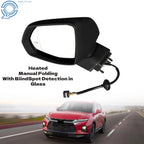 Driver Left Side View Mirror for Chevy Blazer (2019–2021)