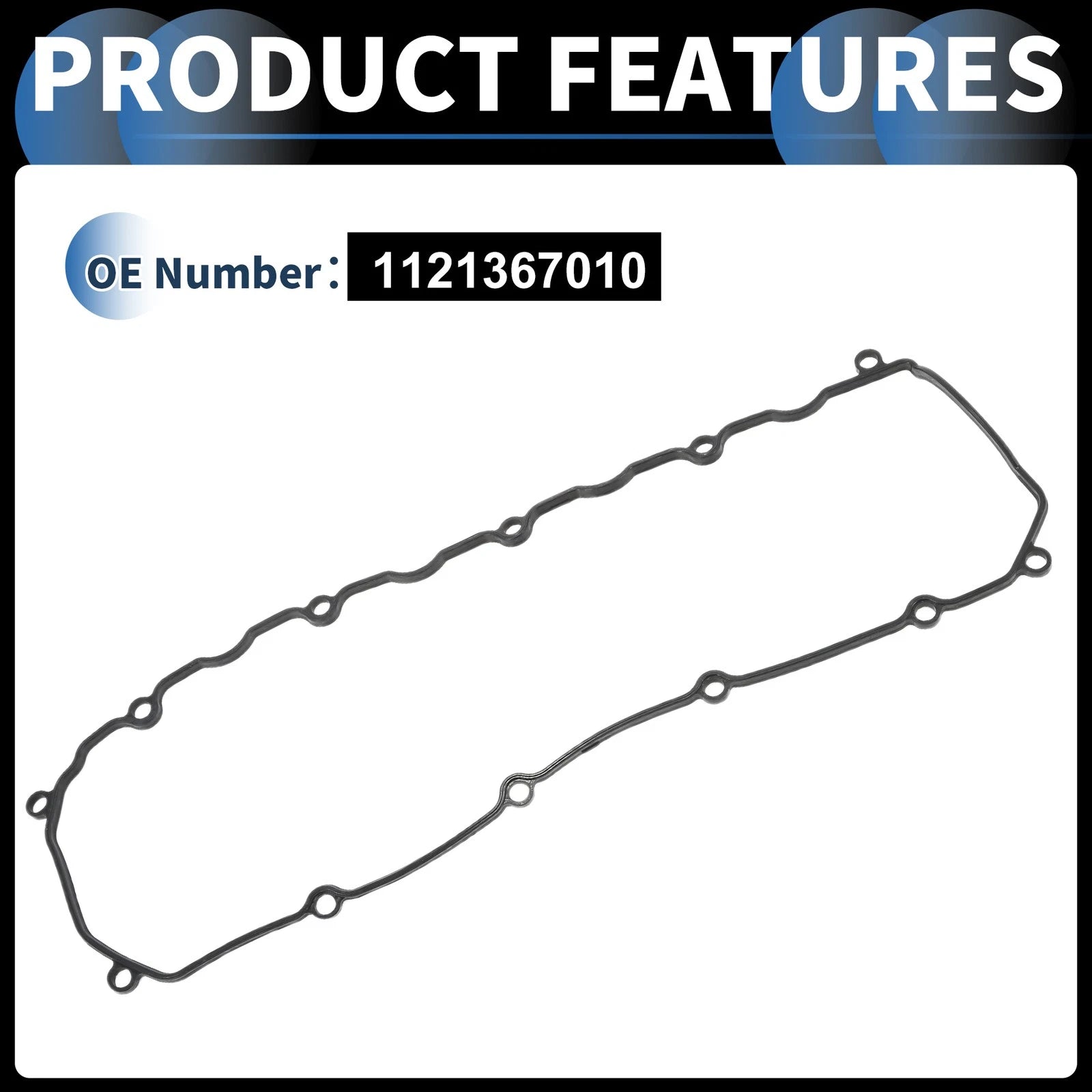 Valve Cover Gasket No. 1121367010 for Toyota Hilux Surf KZN130 (1993–1995)