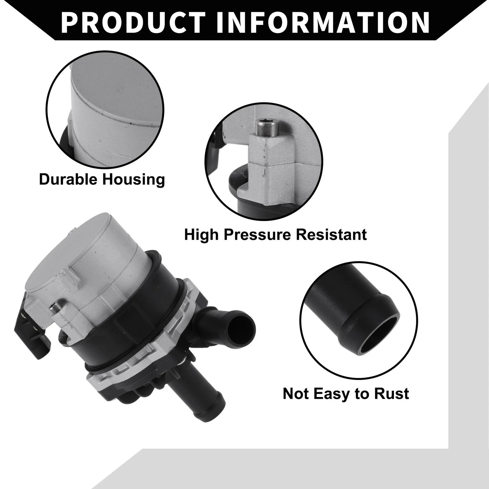 Auxiliary Cooling Water Pump for Mercedes-Benz W218 (2012–2018) A0005000486