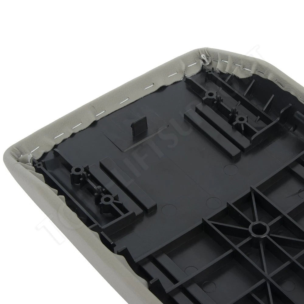 Gray PU Leather Armrest Center Console Cover for Toyota Highlander (2008–2014)