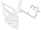 Rear Left Side Belt Molding for Ford Ranger (2019–2023) AB3Z-2625555-E