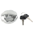 Gas Fuel Tank Cap Cover Locking W/ 2 Keys for Motorcycle Motorbike ATV