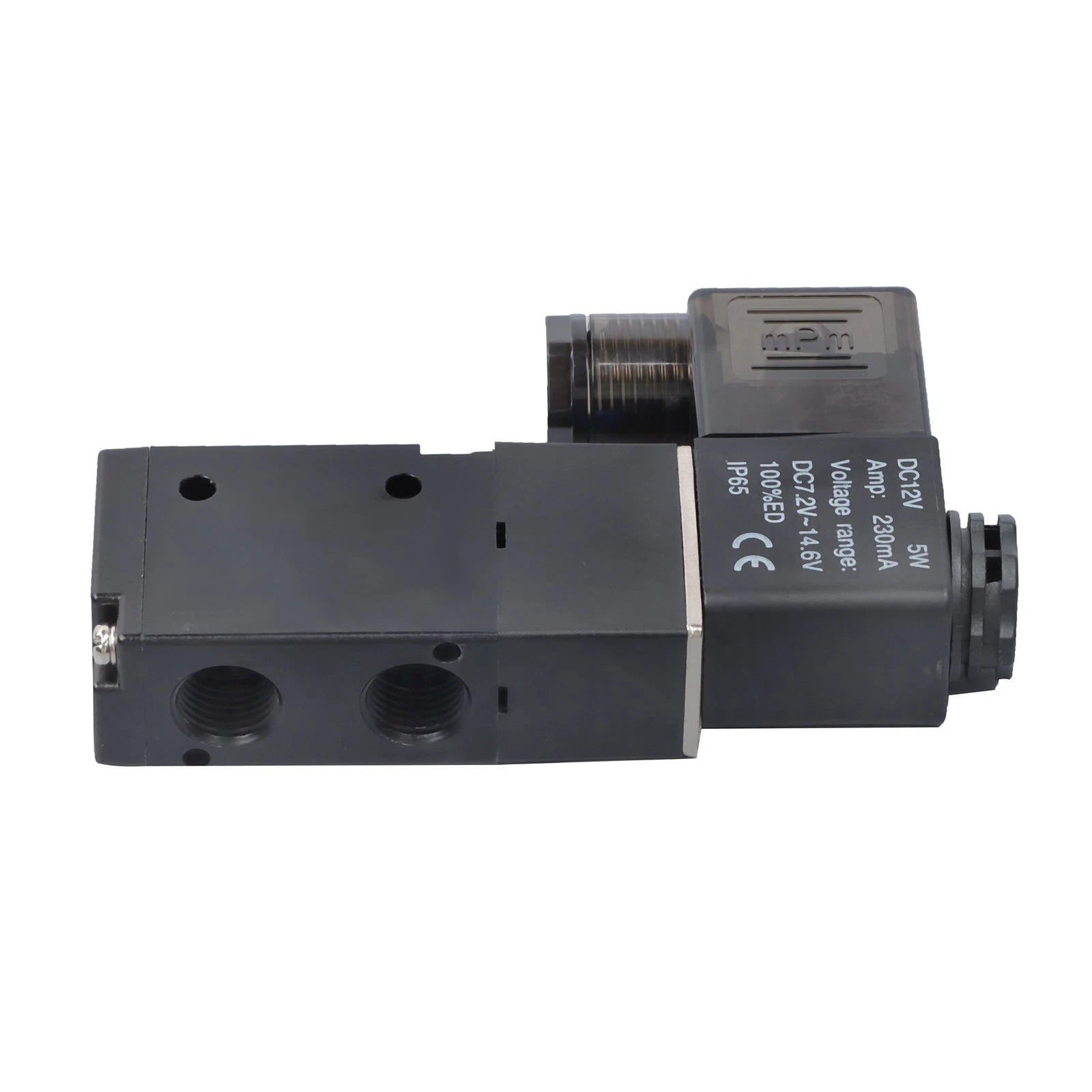 3-Way Electric Solenoid Air Control Valve for Universal Applications (12V)