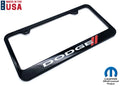 License Plate Frame Rear Black Replacement for Dodge Charger (2015–2023)