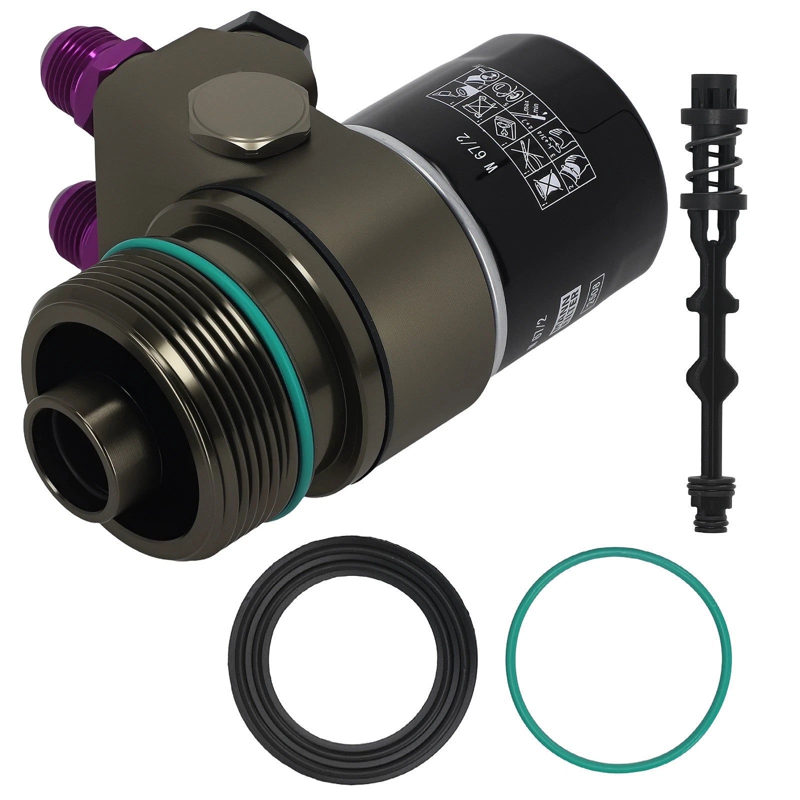 AN10 Oil Adapter for VW Golf 7 MK7 MK7.5 GTI 1.8T 2.0T (2013–2020)