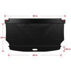 Cargo Cover Rear Trunk Privacy Shade for BMW X3 (2003–2010) Retractable Black
