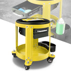 Mechanics Roller Seat with Storage for Universal Use (300lbs Capacity)