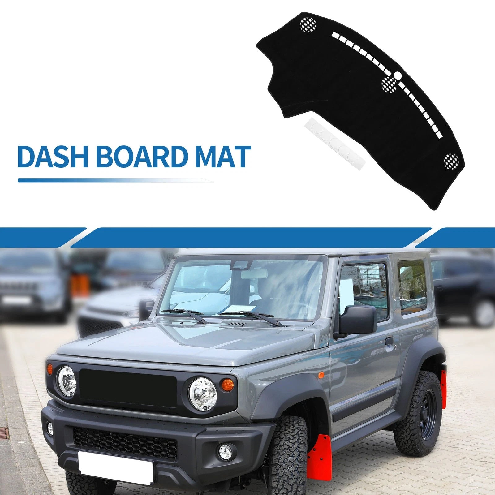 Dashboard Cover Mat for Dodge Challenger (2015–2024) Black