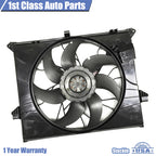Radiator Cooling Fan Assembly for Mercedes Benz ML350 ML450 ML500 (2006–2011)