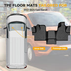 All Weather Floor Mat Liner for Ford Transit 150/250/350 (2022–2025)