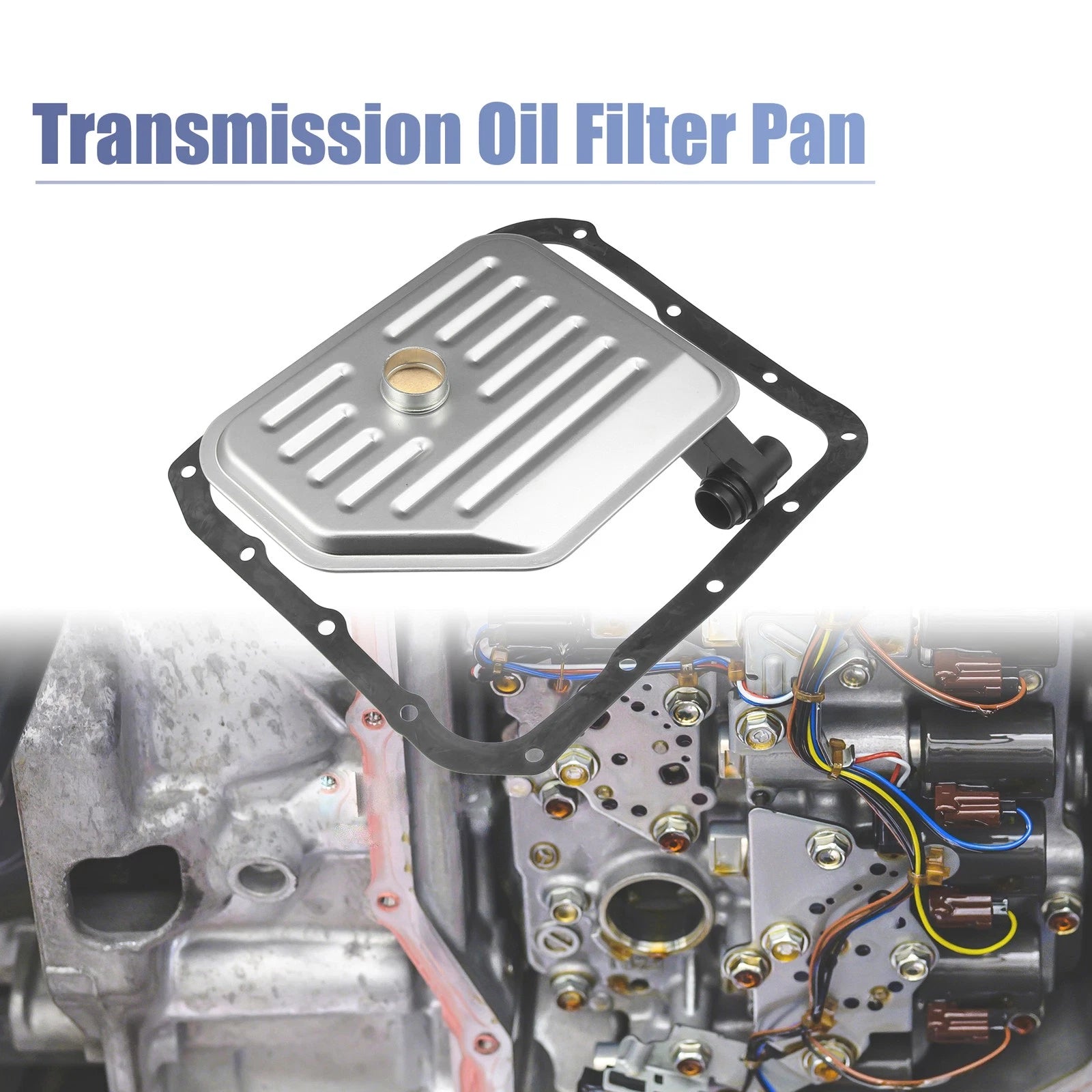 Set of 1 Transmission Filter Oil Pan Gasket Kit for Hyundai Santa Fe (2001–2006)