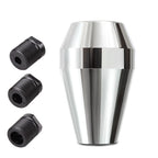 Aluminium Silver Gear Shift Knob for Universal Vehicles