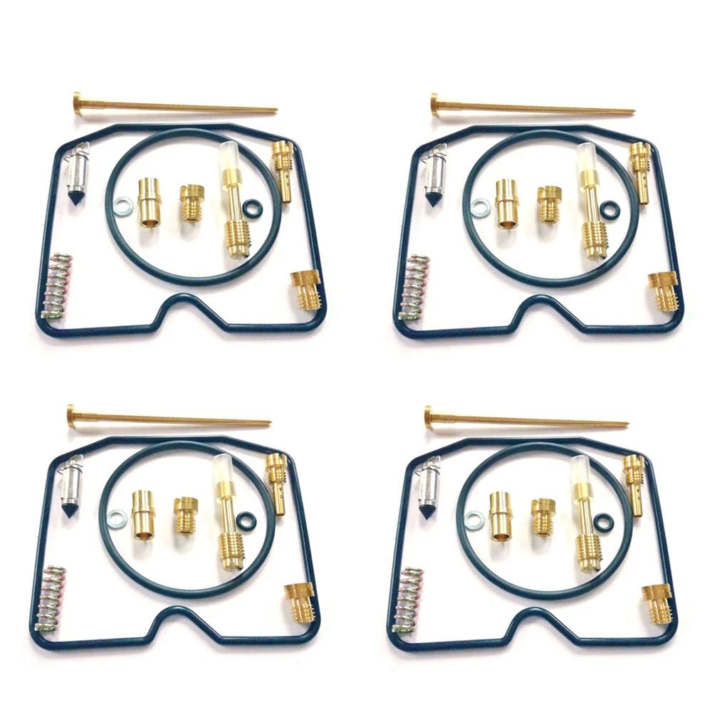 4X Carburetor Repair Kit for Kawasaki KVF300 Prairie (1999–2002)