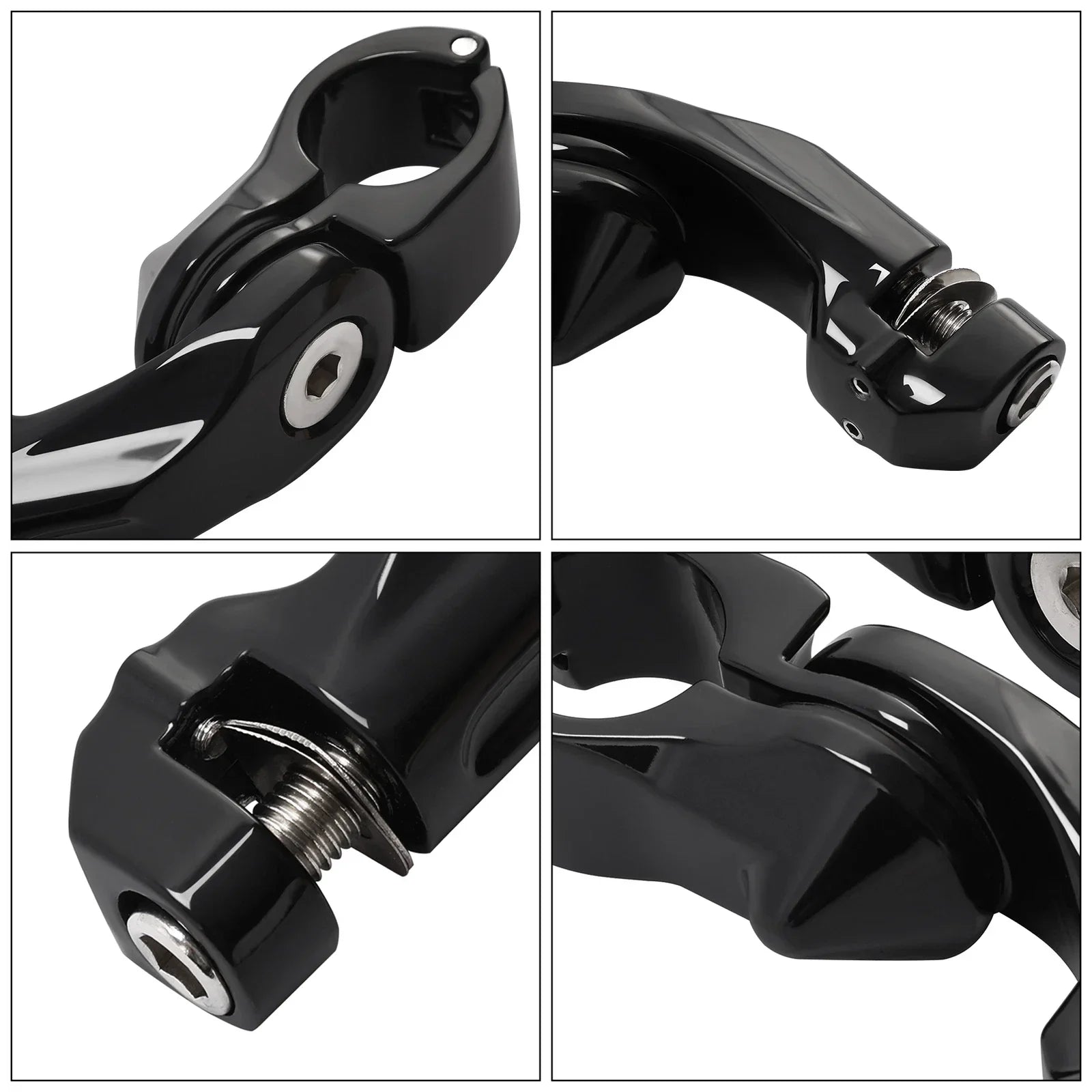 Short Angled Footpeg Pegs for Harley (32mm)