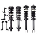 Set of 4 Struts for Honda Accord (2008–2012) w/Coil Spring & Sway Bars