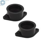 2Pcs Carburetor Insulator Intake Boot Set for Kawasaki KZ440 (1980–1983) 16065-1027