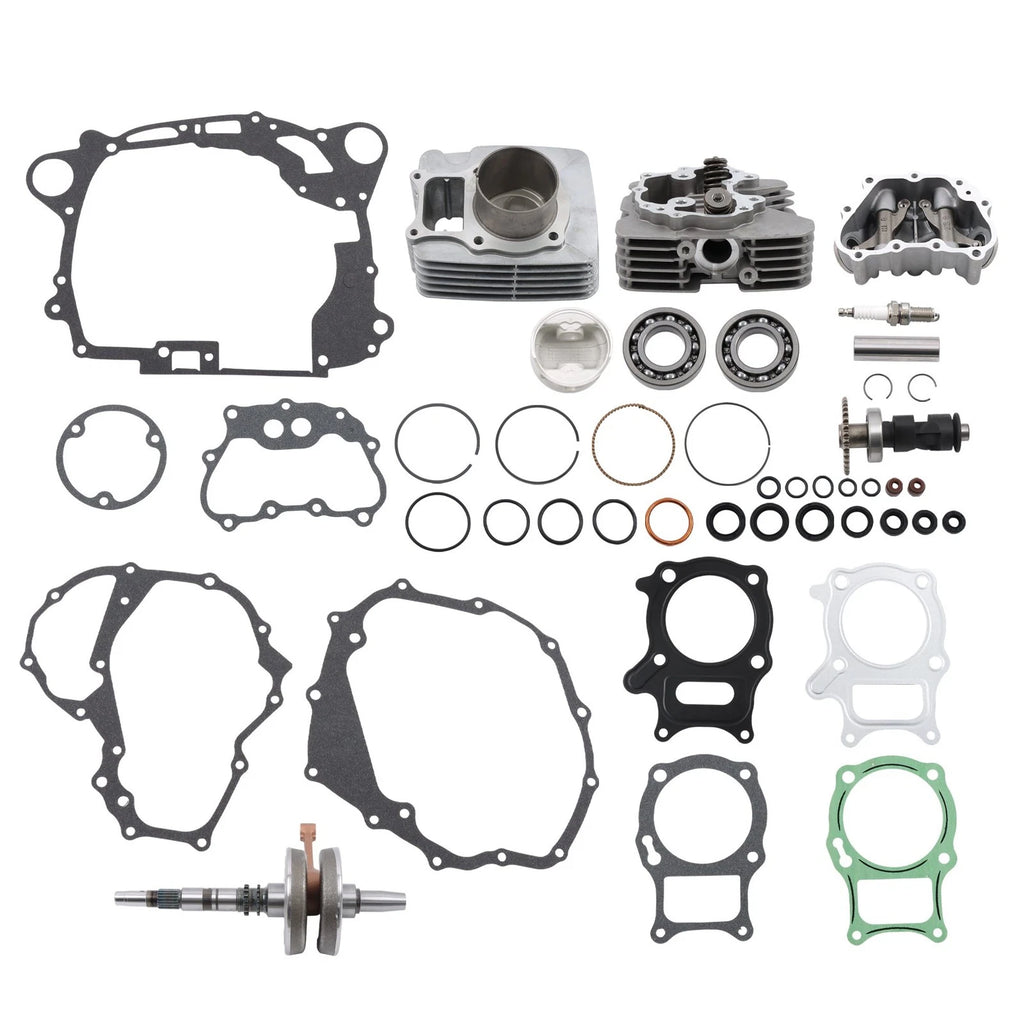 Complete Cylinder Crankshaft Bearings Gasket Kit for Honda TRX250