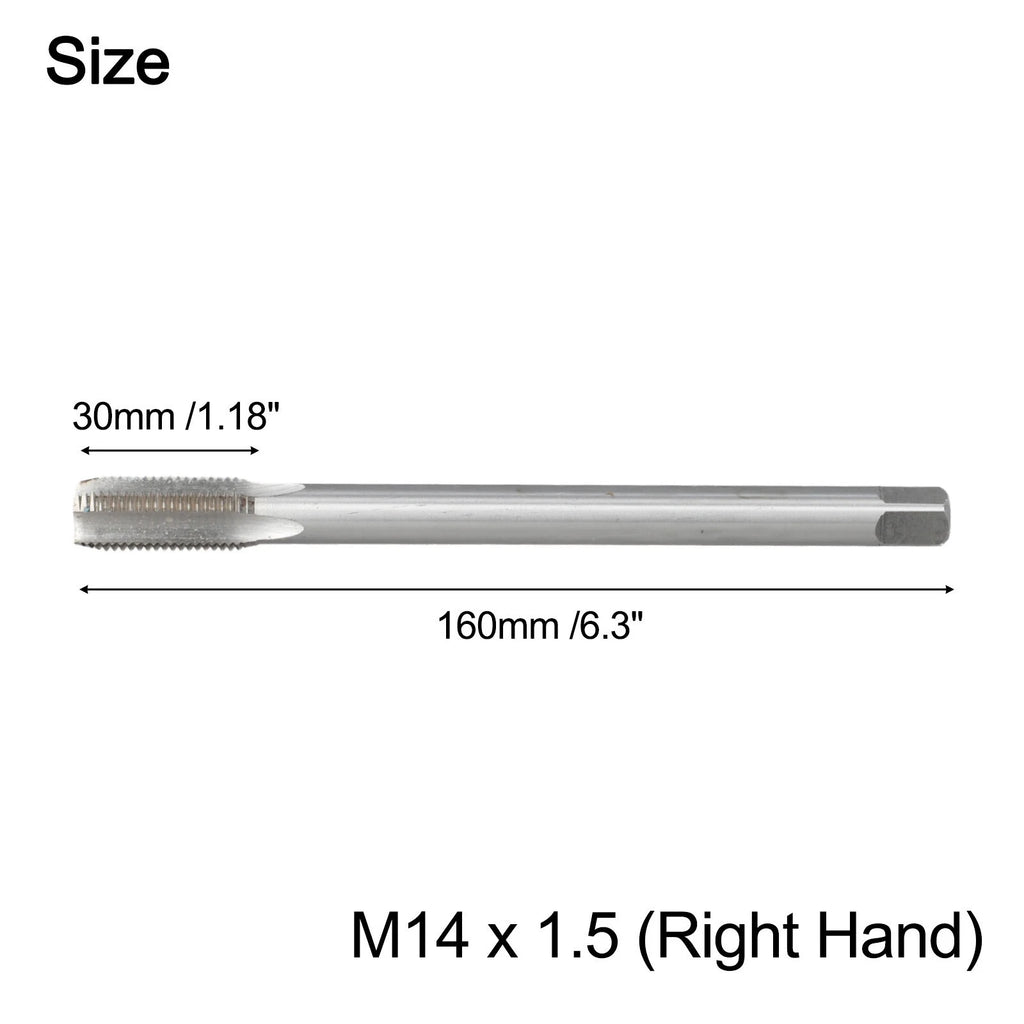 Extra Long Metric Thread Tap for Shallow Holes (Straight Flute)