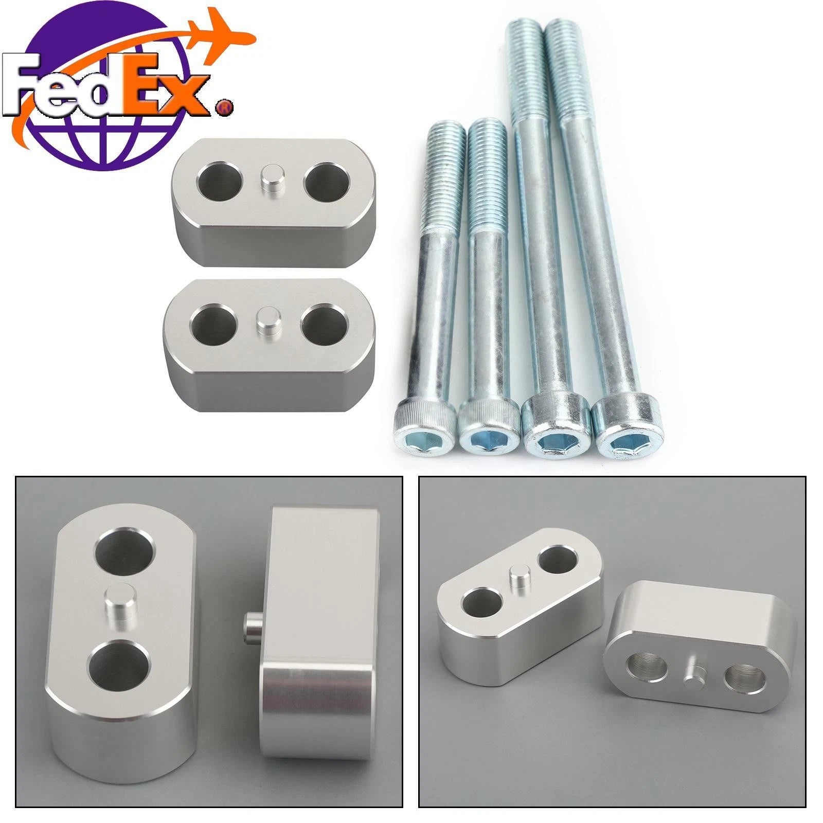 CNC Silver Handlebar Bar Risers for Tiger 800 1200 XC/XCX/XR/XRX (2012–2020)