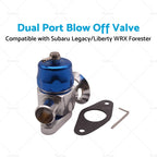 Dual Port Blow Off Valve for Subaru Legacy WRX Forester XT (2000–2023)