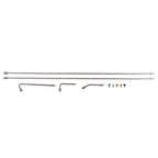 2X 60 Inch Pressure Washer Extension Wand Kit with Curved Rod & Tips