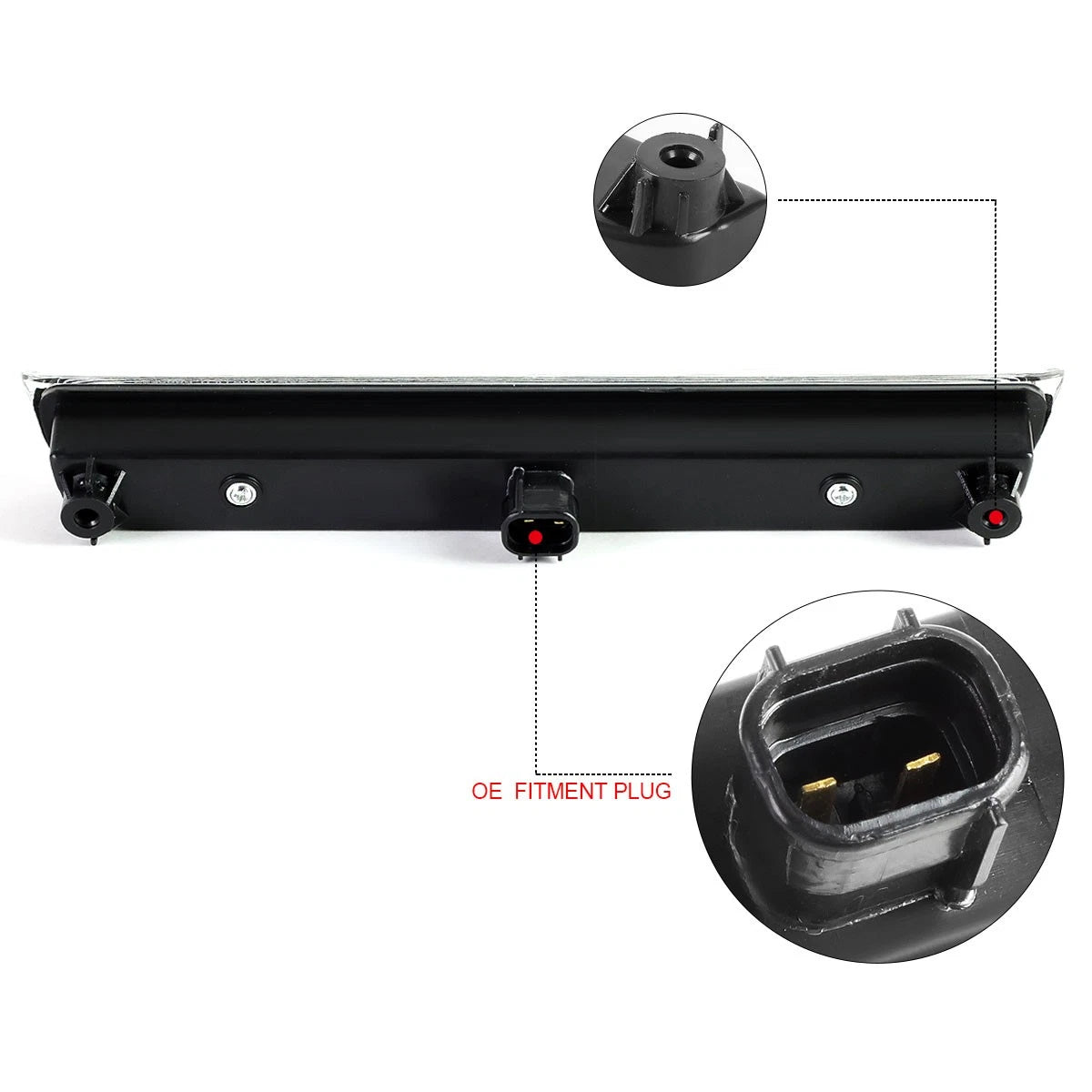 Grille Bracket for Lexus IS200T IS300 IS350 (2017–2020) Black