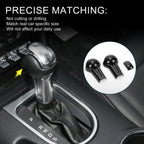Gear Shift Knob Decorator Cover for Ford Mustang (2015–2023) Black