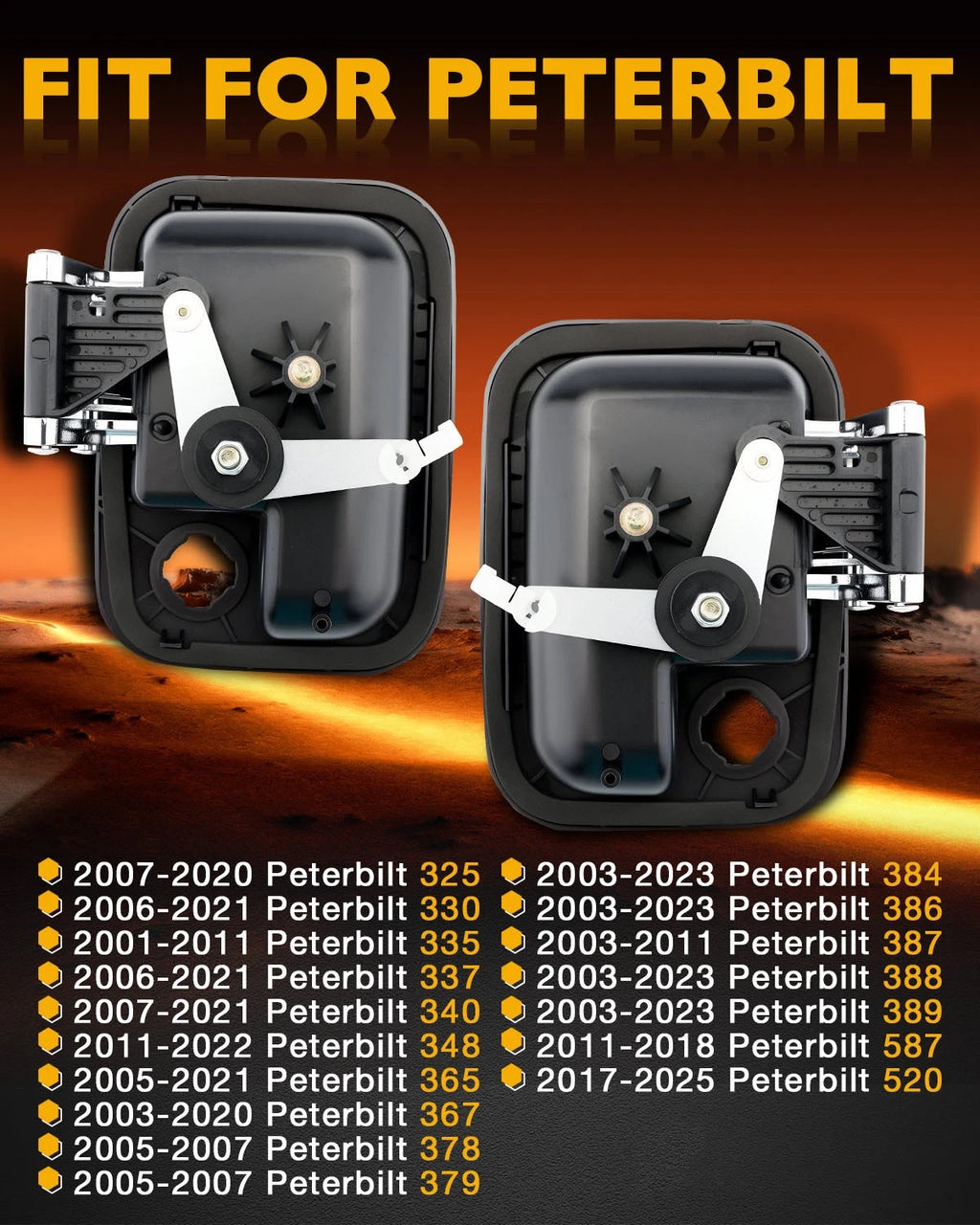 Exterior Door Handle for Kenworth C500, Peterbilt (2005-2025)