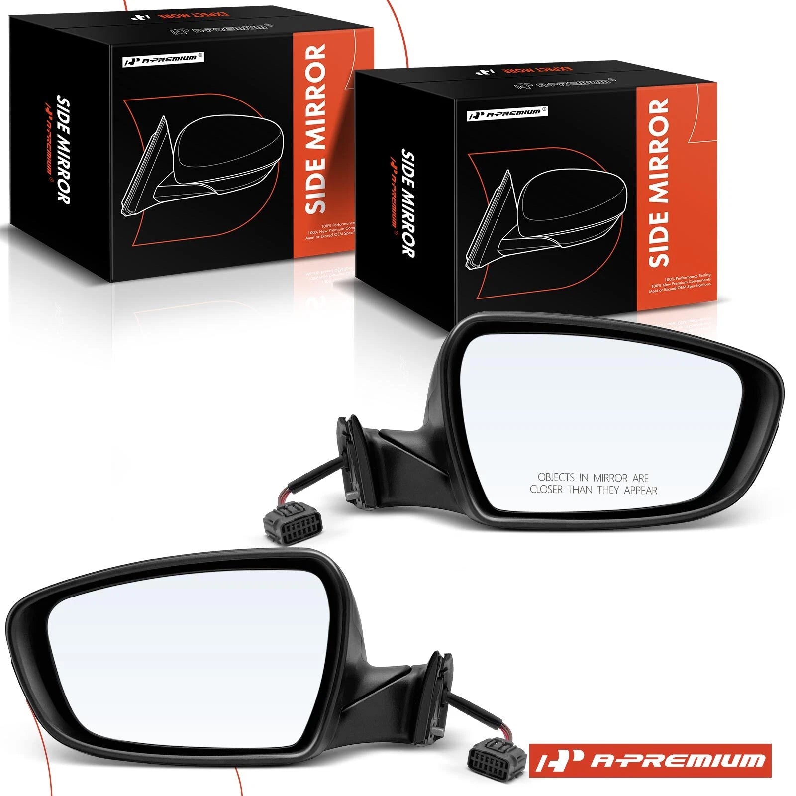 Power Mirrors for Kia Forte (2017–2018) - Manual Fold & Heated