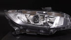 Set of 2 Headlights for Honda Civic (2016–2020) Electroplated Halogen