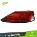 Left Side Tail Light Lamp for Toyota Corolla Cross L LE (2022–2023) Chrome Halogen
