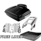 Chopped Trunk Pad Mount Rack Docking Kit for Harley Touring (2009–2013)