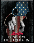 Marlin Lever Gun Tin Metal Sign for Man Cave Garage (2664) 12.5 X 16