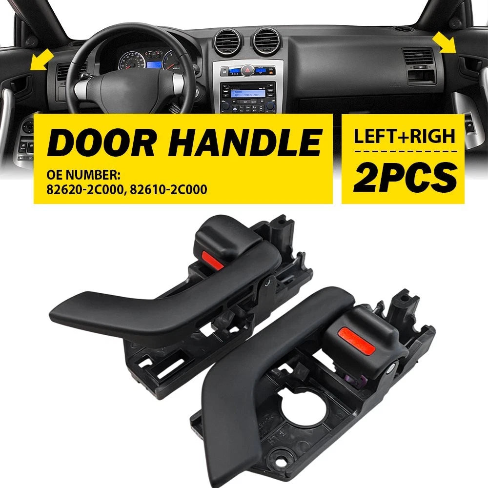 2PCS Interior Door Handle for Hyundai Tiburon (2003–2008) 82610-2C000 V