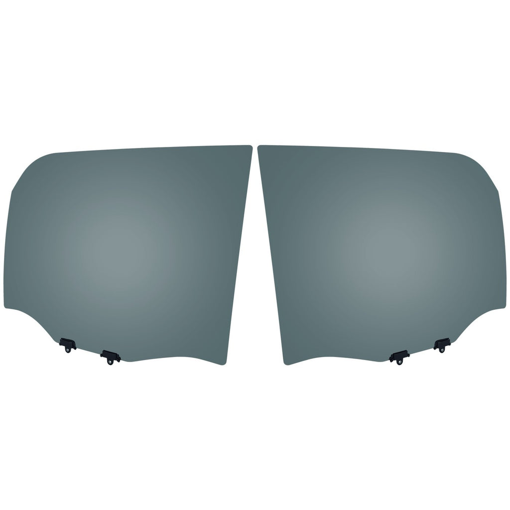 Set of 2 Rear Door Glasses for GMC (2017)